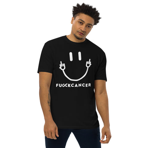 Fuck Cancer Men’s Premium Heavyweight Tee