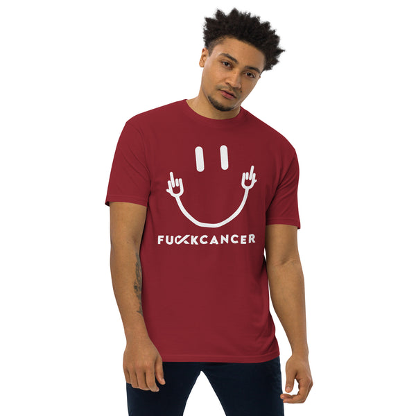 Fuck Cancer Men’s Premium Heavyweight Tee