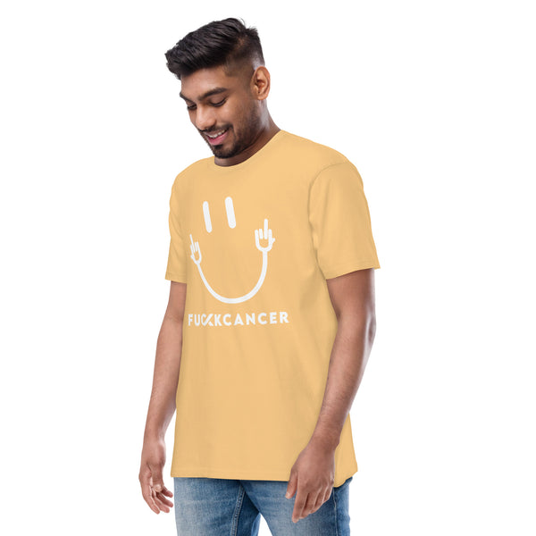 Fuck Cancer Men’s Premium Heavyweight Tee