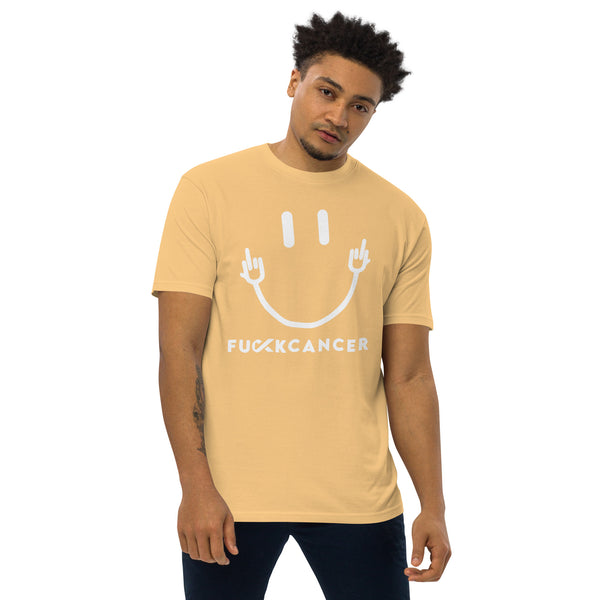 Fuck Cancer Men’s Premium Heavyweight Tee