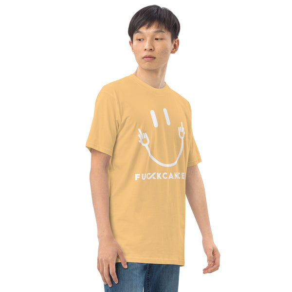 Fuck Cancer Men’s Premium Heavyweight Tee
