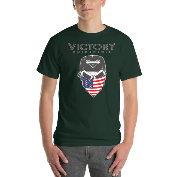 Victory-Flag-Skull Short-Sleeve Unisex T-Shirt Short-Sleeve T-Shirt