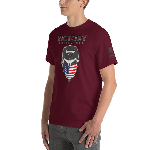 Victory-Flag-Skull Short-Sleeve Unisex T-Shirt Short-Sleeve T-Shirt