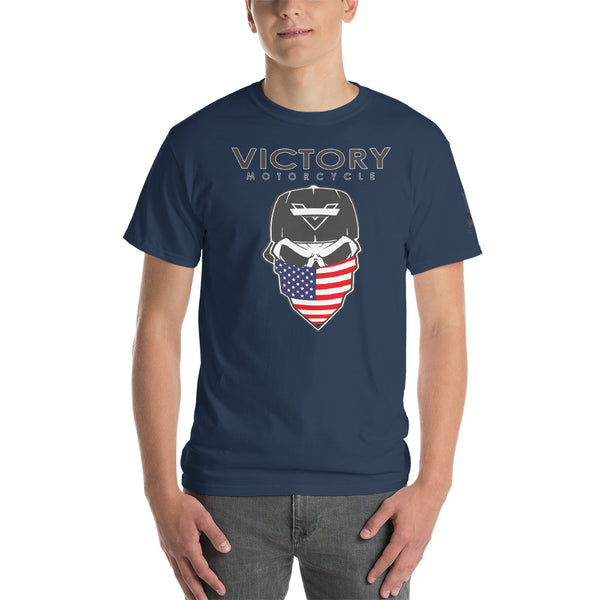 Victory-Flag-Skull Short-Sleeve Unisex T-Shirt Short-Sleeve T-Shirt