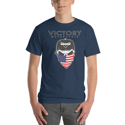 Victory-Flag-Skull Short-Sleeve Unisex T-Shirt Short-Sleeve T-Shirt