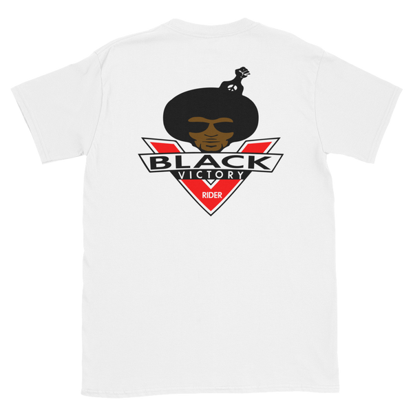 Black Victory Rider (Male Brown Face) Short-Sleeve Unisex T-Shirt