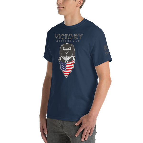 Victory-Flag-Skull Short-Sleeve Unisex T-Shirt Short-Sleeve T-Shirt