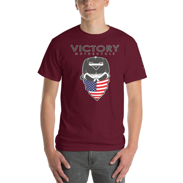 Victory-Flag-Skull Short-Sleeve Unisex T-Shirt Short-Sleeve T-Shirt