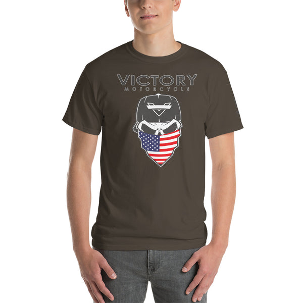 Victory-Flag-Skull Short-Sleeve Unisex T-Shirt Short-Sleeve T-Shirt
