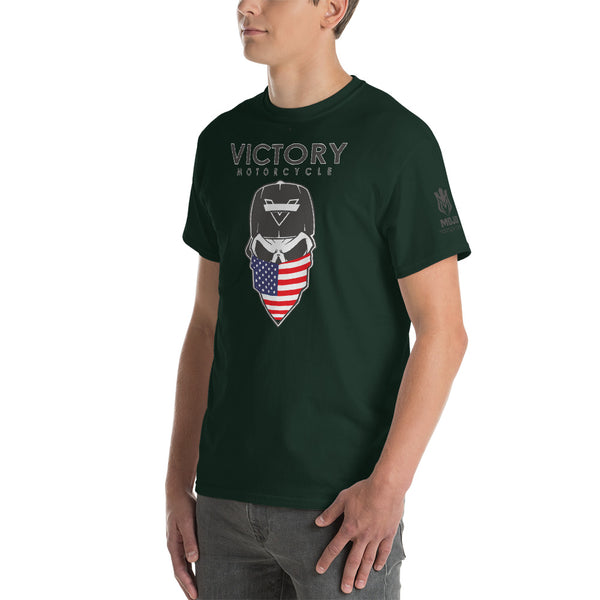 Victory-Flag-Skull Short-Sleeve Unisex T-Shirt Short-Sleeve T-Shirt