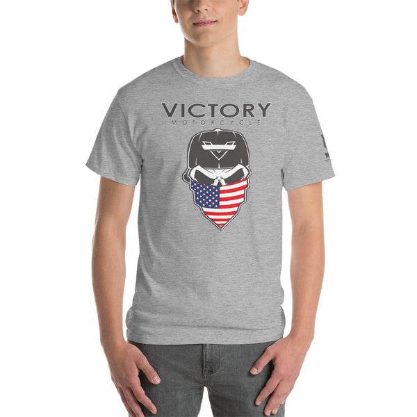 Victory-Flag-Skull Short-Sleeve Unisex T-Shirt Short-Sleeve T-Shirt