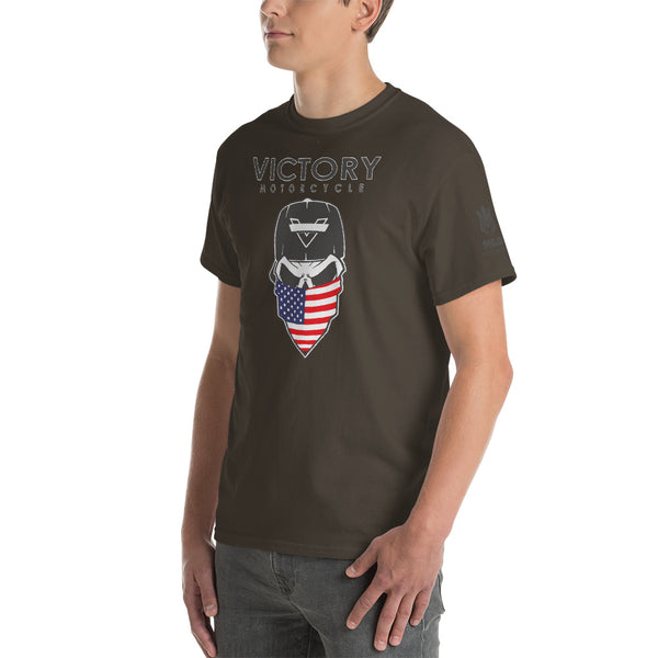 Victory-Flag-Skull Short-Sleeve Unisex T-Shirt Short-Sleeve T-Shirt