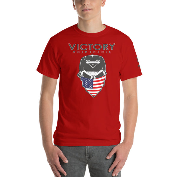 Victory-Flag-Skull Short-Sleeve Unisex T-Shirt Short-Sleeve T-Shirt