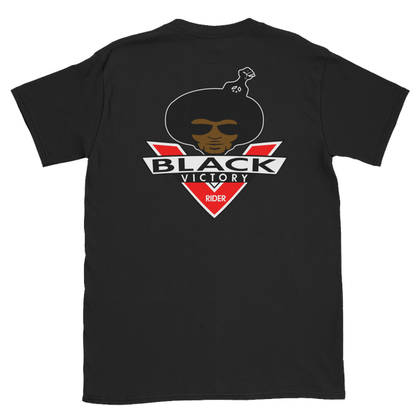 Black Victory Rider (Male Brown Face) Short-Sleeve Unisex T-Shirt