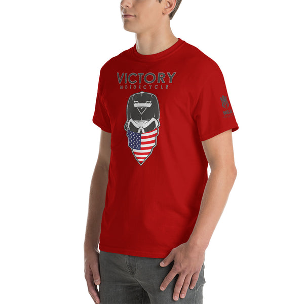 Victory-Flag-Skull Short-Sleeve Unisex T-Shirt Short-Sleeve T-Shirt