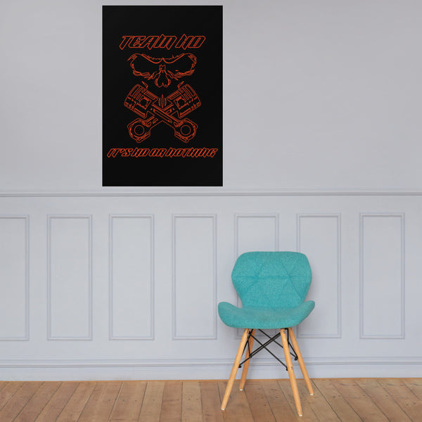 Team HD Photo paper poster