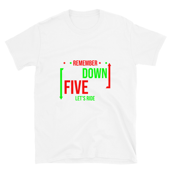One Down, Five Up Short-Sleeve Unisex T-Shirt