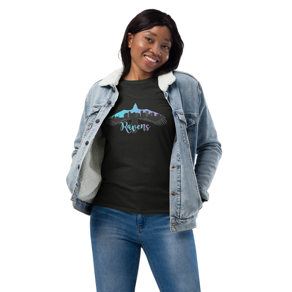 Raven fashion long sleeve shirt