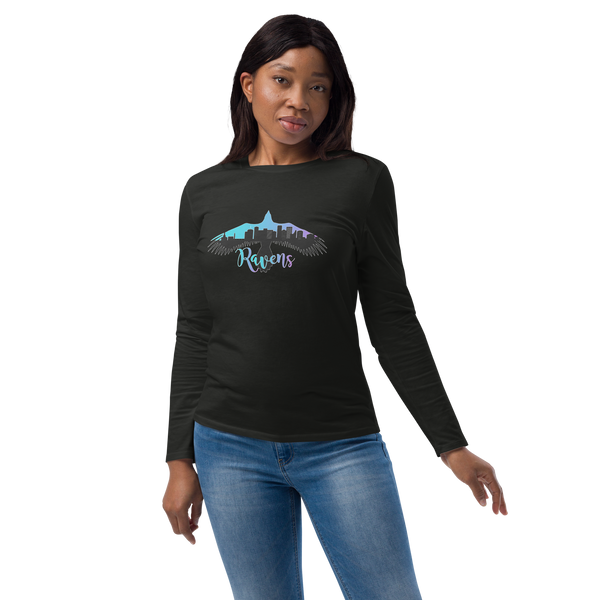 Raven fashion long sleeve shirt