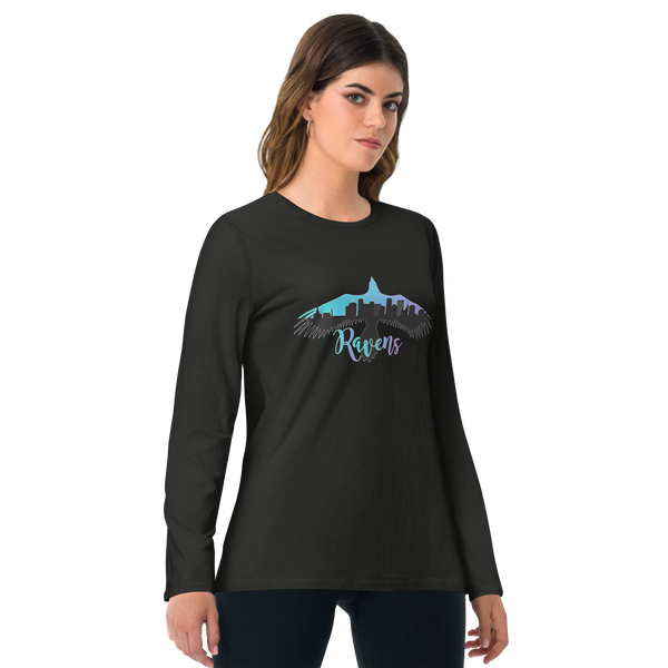 Raven fashion long sleeve shirt