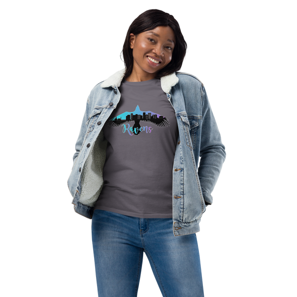 Raven fashion long sleeve shirt