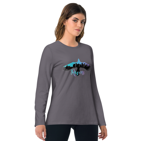 Raven fashion long sleeve shirt