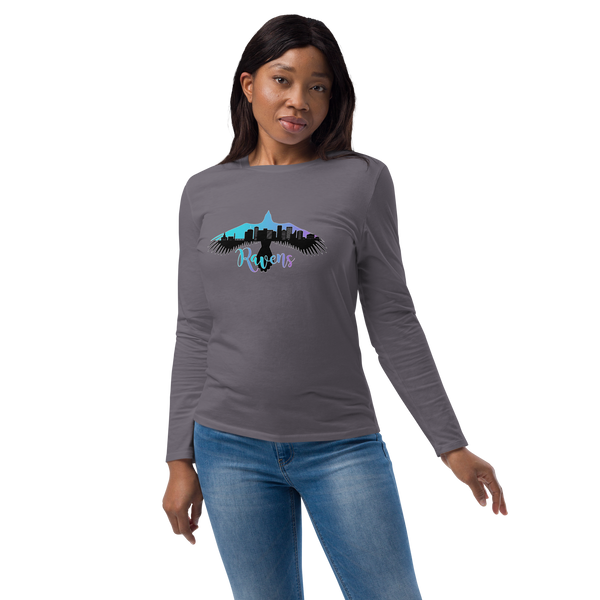 Raven fashion long sleeve shirt