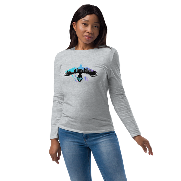 Raven fashion long sleeve shirt