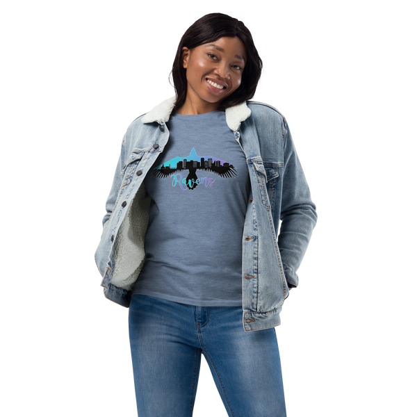 Raven fashion long sleeve shirt