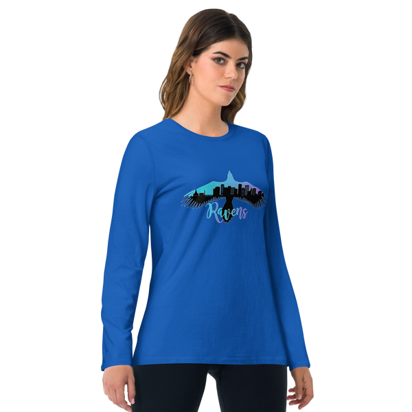 Raven fashion long sleeve shirt