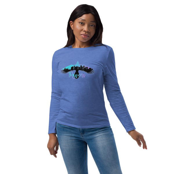 Raven fashion long sleeve shirt