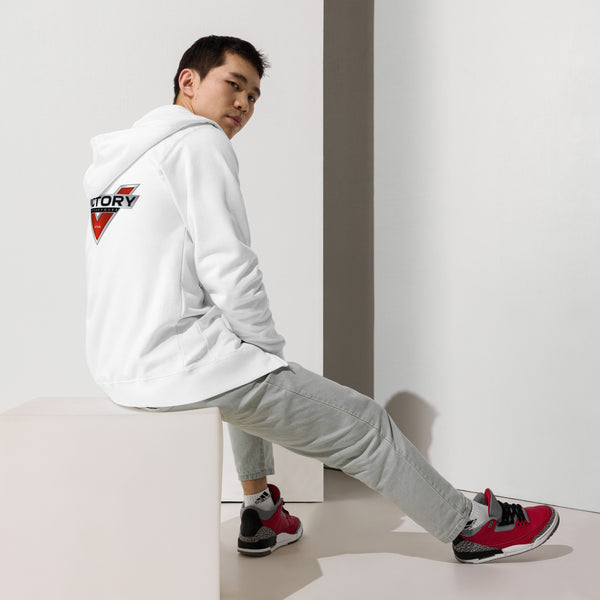 Victory Motorcycle Unisex Fleece Zip Up Hoodie
