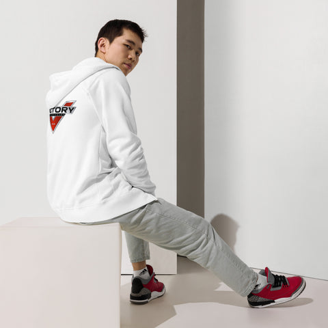 Victory Motorcycle Unisex Fleece Zip Up Hoodie