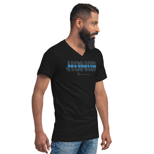 Tim Franchize Francis Unisex Short Sleeve V-Neck T-Shirt