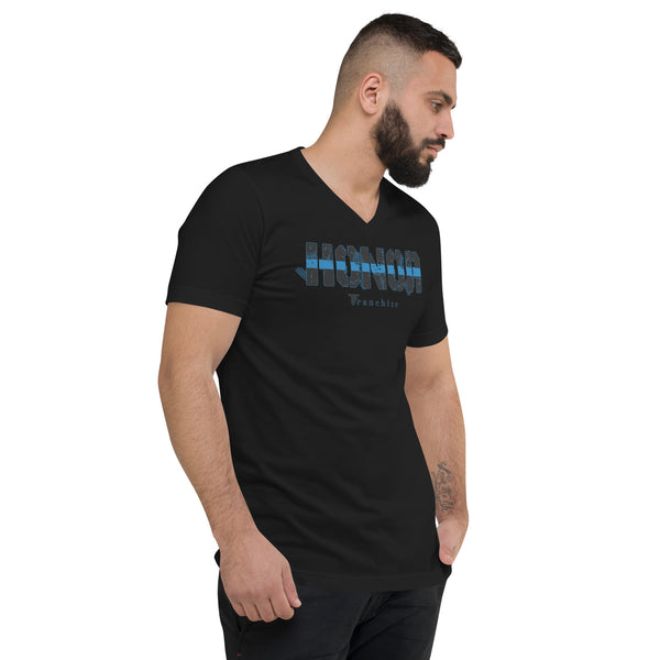 Tim Franchize Francis Unisex Short Sleeve V-Neck T-Shirt
