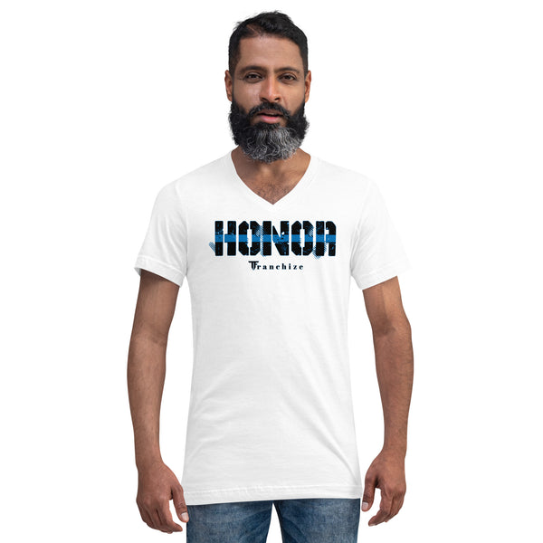 Tim Franchize Francis Unisex Short Sleeve V-Neck T-Shirt