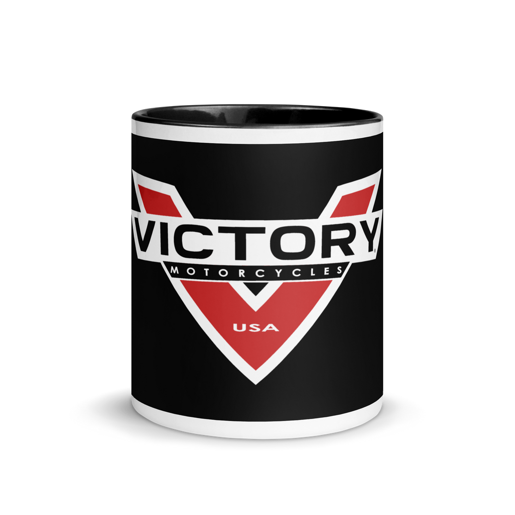 Victory Motorcycle Mug with Color Inside