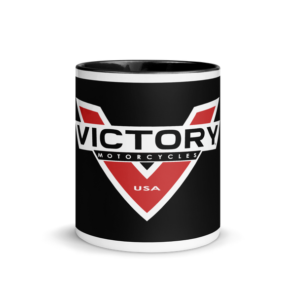 Victory Motorcycle Mug with Color Inside