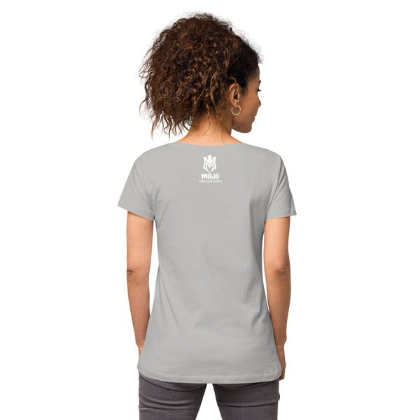 Tim Franchize Francis Women’s Fitted V-Neck T-Shirt