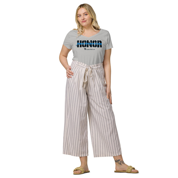 Tim Franchize Francis Women’s fitted V-neck t-shirt