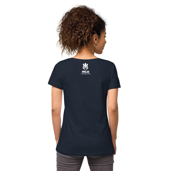 Tim Franchize Francis Women’s Fitted V-Neck T-Shirt