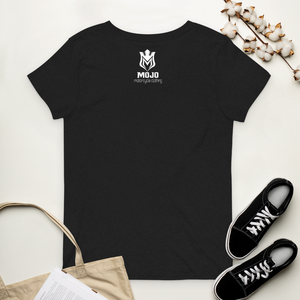 BVR Women’s recycled v-neck t-shirt