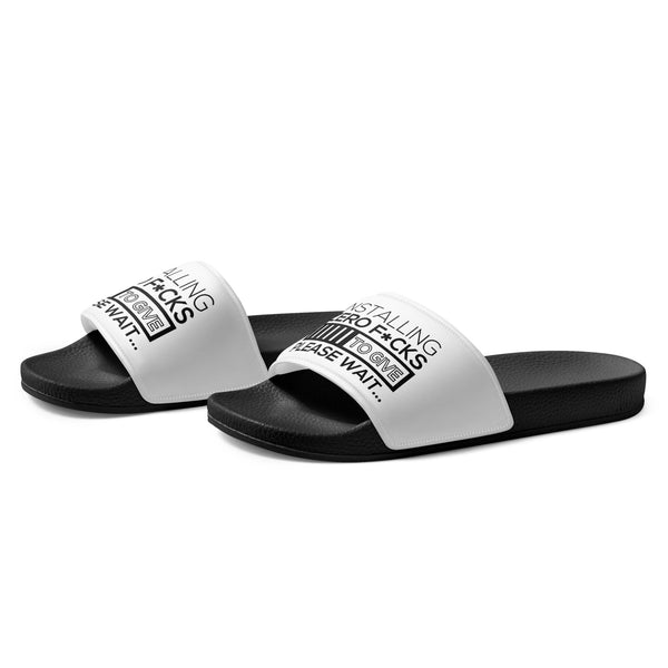 Zero F*cks To Give Women's slides