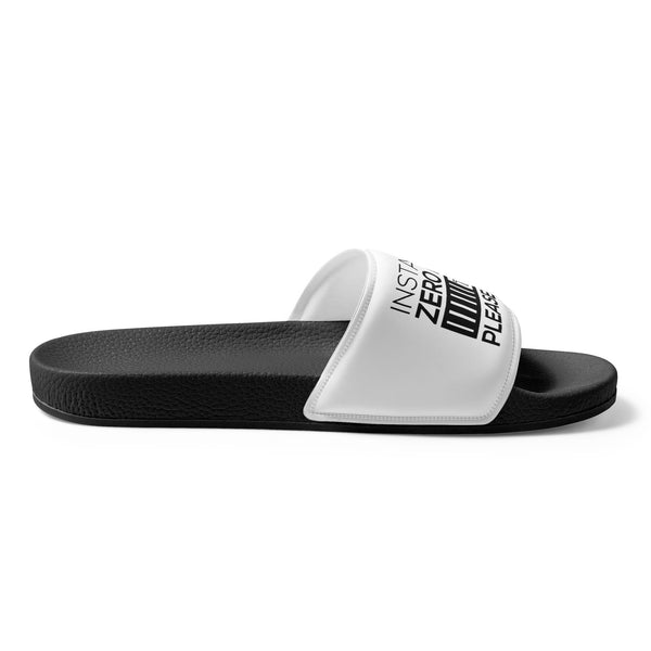 Zero F*cks To Give Women's slides