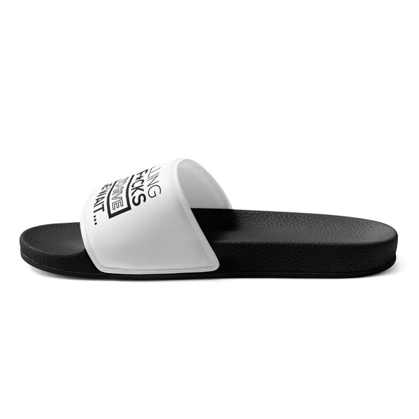 Zero F*cks To Give Women's slides